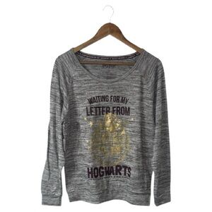 Harry Potter Hogwarts HP Book Lovers Witch Top Long Sleeve Sweatshirt Medium